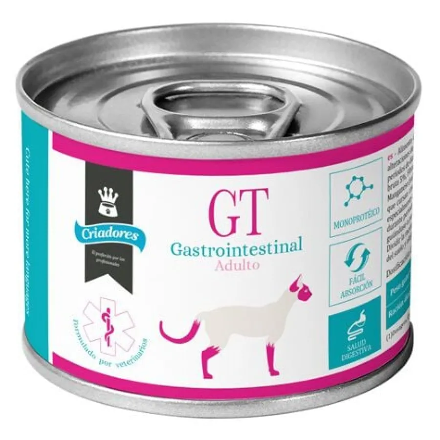 Criadores Dietetic Adulto Gastrointestinal lata para gatos Outlet