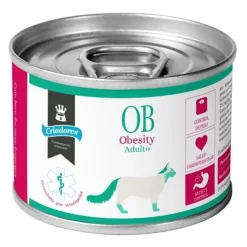 Criadores Dietetic Adulto Obesity lata para gatos Clearance
