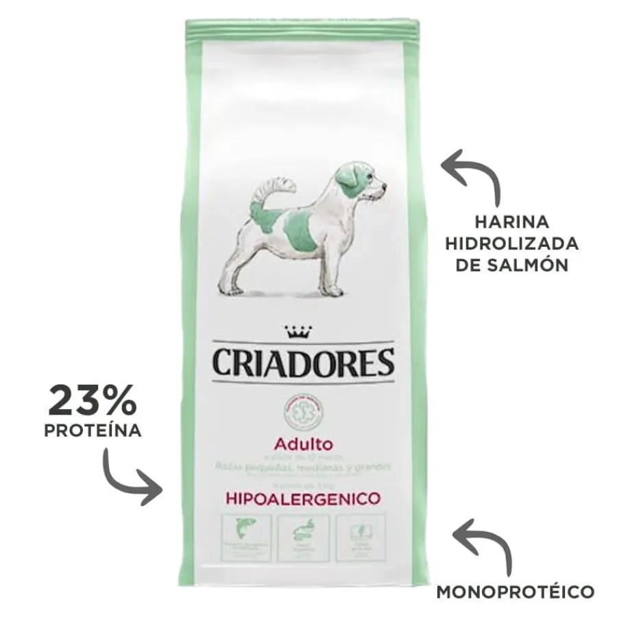 Criadores Dietetic Hipoalergénico Adulto pienso para perros Clearance
