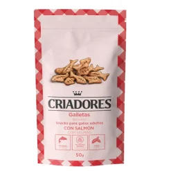 Criadores Galletas Piccolinis de Salmón y Catnip para gatos Best