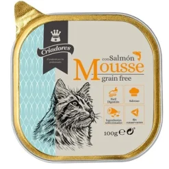 Criadores Grain Free Mousse de Salmón tarrina para gatos Online