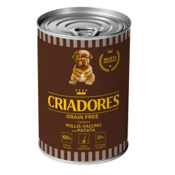 Criadores Grain Free Pollo y Ternera lata para cachorros Outlet