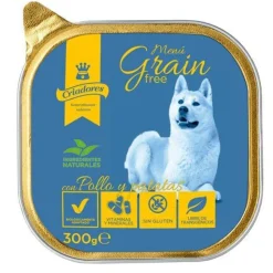 Criadores Menú Grain Free Pollo y Patatas tarrina para perros Clearance