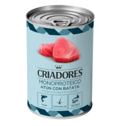 Criadores Monoproteico Atún y Batata lata para perros Sale