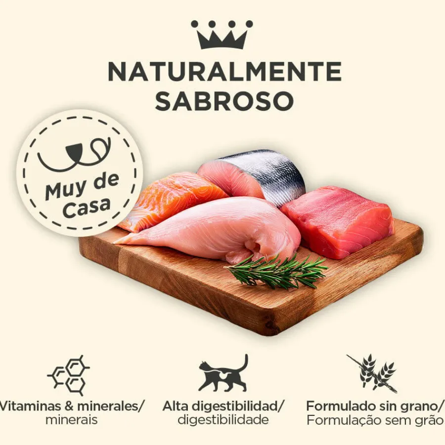 Criadores Multipack de Pollo y Pescado en lata para gatos