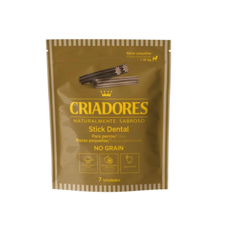 Criadores Snacks Dentales Grain Free para perros de raza pequeña New