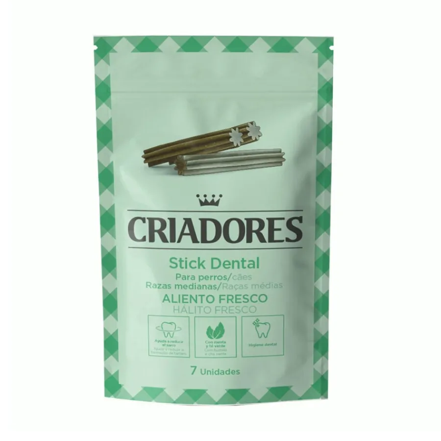 Criadores Snacks Dentales Aliento Fresco para perros de raza mediana Sale