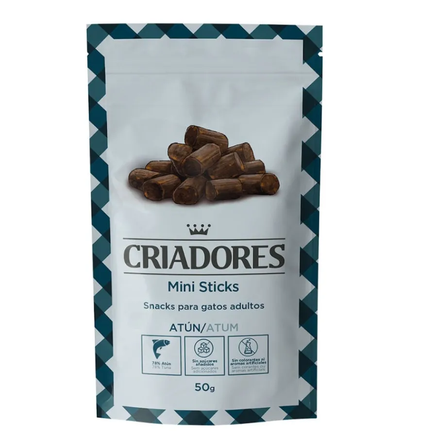 Criadores Sticks Mini Piccolinis de Atún para gatos Clearance