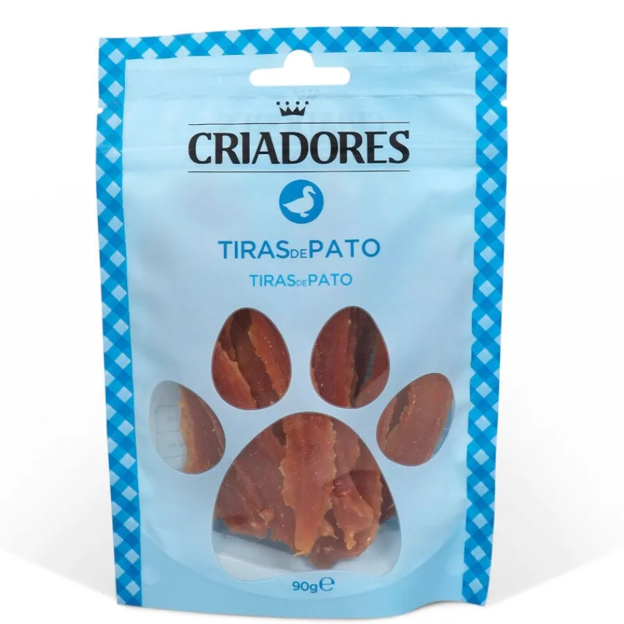 Criadores Tiras de Pato snack para perros Outlet