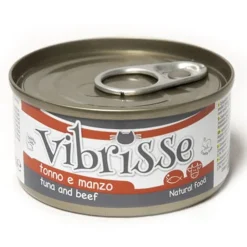 Croci Vibrisse Atún y Ternera lata para gatos New