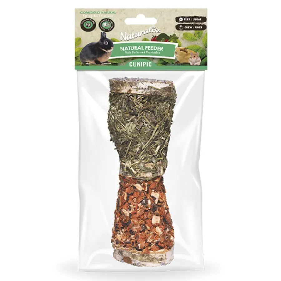 Cunipic Naturaliss Comedero Natural con Hierbas y Vegetales para conejos Online