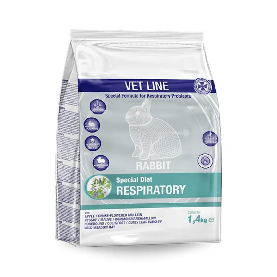 Cunipic Vet Line Respiratory Heno de Pradera para conejos Outlet