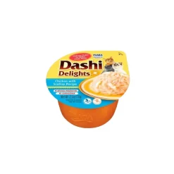 Dashi Delights Snack Cremoso Pollo y Vieira tarrina para gatos Hot