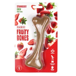 Dashi Fruity Bone Fresa Hueso mordedor para perros Clearance