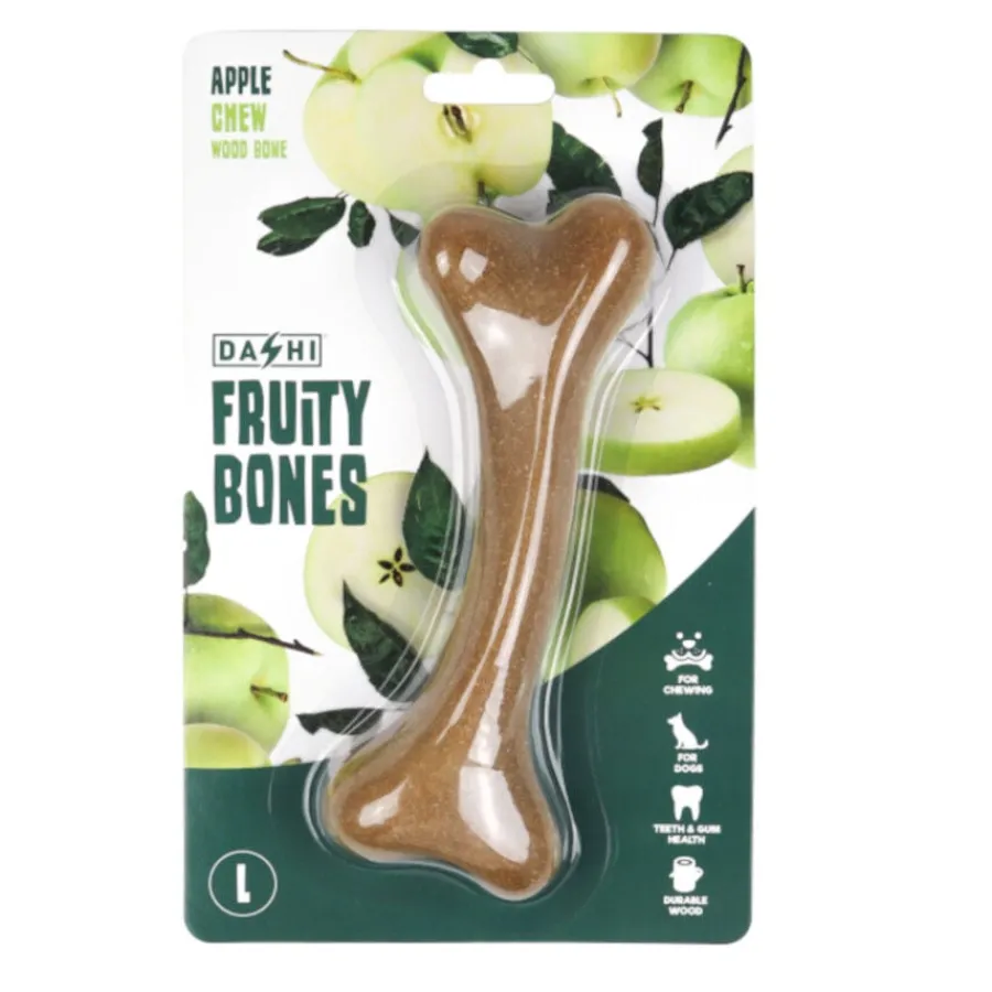 Dashi Fruity Bone Manzana Hueso mordedor para perros New