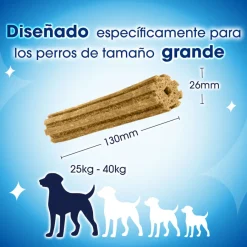 Dentalife Snacks Dentales para perros de raza grande New