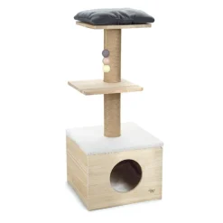 Designed by Lotte Kamina Madera árbol rascador para gatos Best