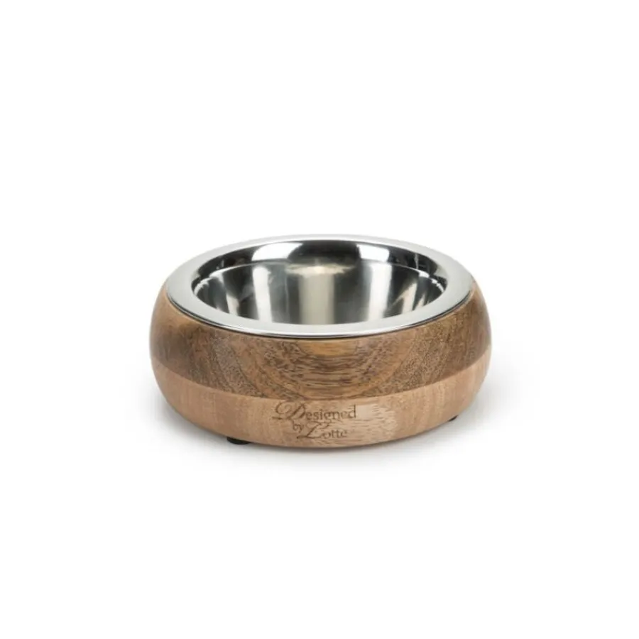 Designed by Lotte Mandira Comedero de Madera para perros Best
