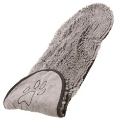 Dirty Dog DGS Dirty Shammy Toalla de Microfibra Marrón para perros y gatos Hot
