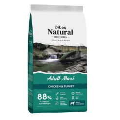 Dibaq Natural Moments Adult Maxi Pollo & Pavo pienso para perros Discount