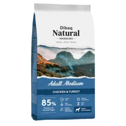 Dibaq Natural Moments Adult Medium Pollo & Pavo pienso para perros Best