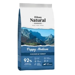 Dibaq Natural Moments Puppy Medium Pollo & Pavo pienso para perros Online