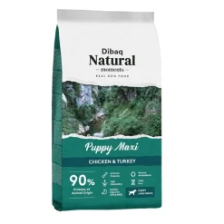 Dibaq Natural Moments Puppy Maxi Pollo & Pavo pienso para perros