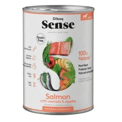 Dibaq Sense Grain Free Adult Salmón lata para perros Discount