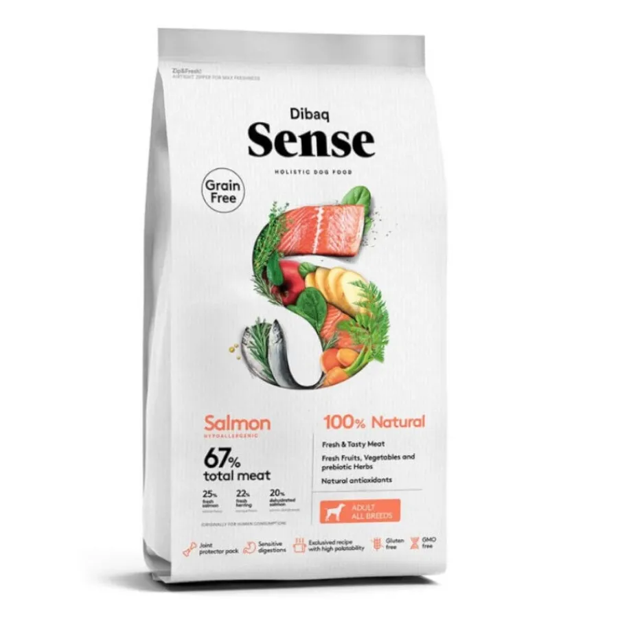 Dibaq Sense Grain Free Adult Salmón pienso para perros