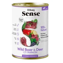 Dibaq Sense Grain Free Ciervo y Jabalí Lata para perros adultos Online