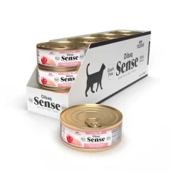Dibaq Sense Grain Free Kitten Pollo y Manzana lata para gatos Discount