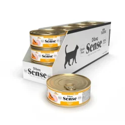 Dibaq Sense Hypoallergenic Grain Free Pollo con Papaya lata para gatos Sale
