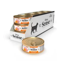 Dibaq Sense Sterilized Grain Free Pavo y Calabaza lata para gatos