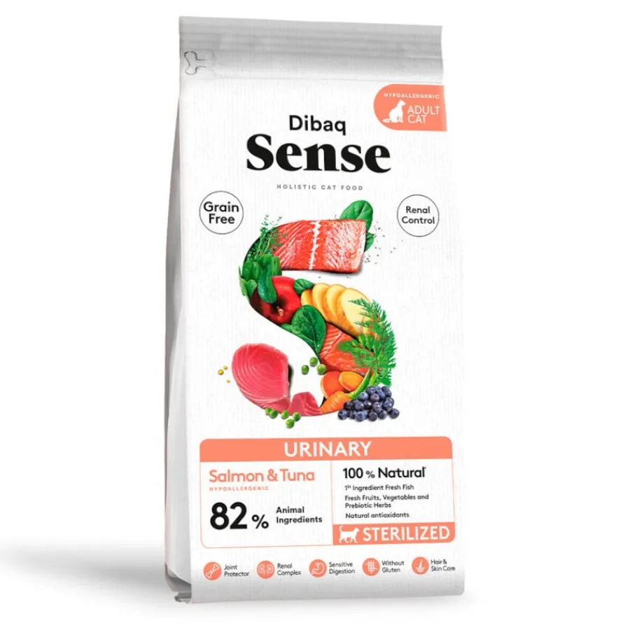 Dibaq Sense Urinary Grain Free Adult Salmón y Atún pienso para gatos Outlet