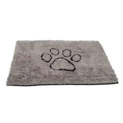 Dirty Dog Gris felpudo para perros New