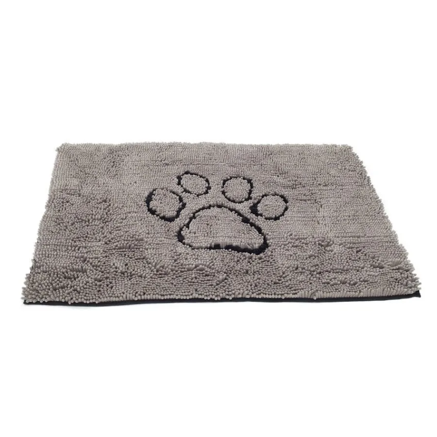 Dirty Dog Gris felpudo para perros New
