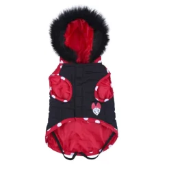Disney Minnie Mouse Abrigo Acolchado para perros Clearance