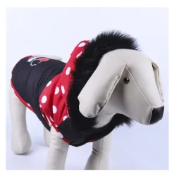 Disney Minnie Mouse Abrigo Acolchado para perros Clearance