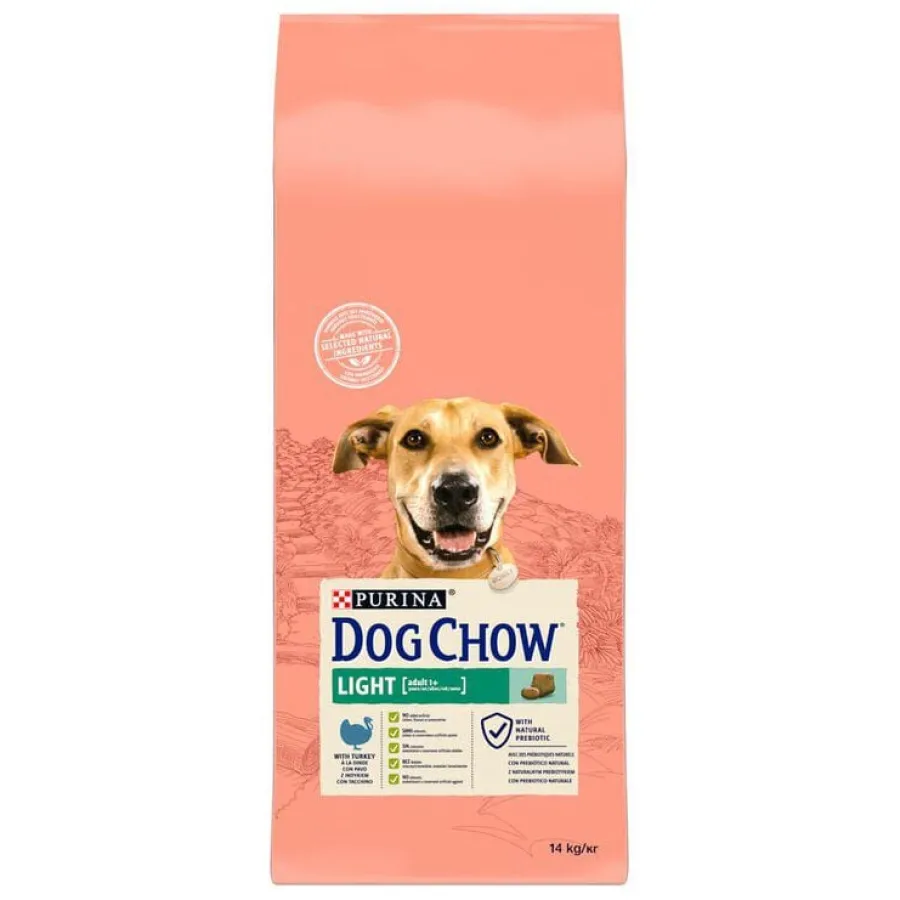 Dog Chow Light Pavo pienso para perros Clearance