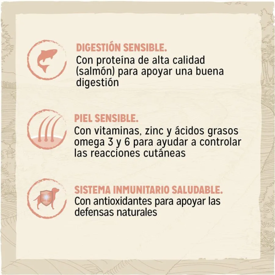 Dog Chow Sensitive Salmón pienso para perros