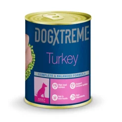Dogxtreme Adult pavo lata para perros Clearance