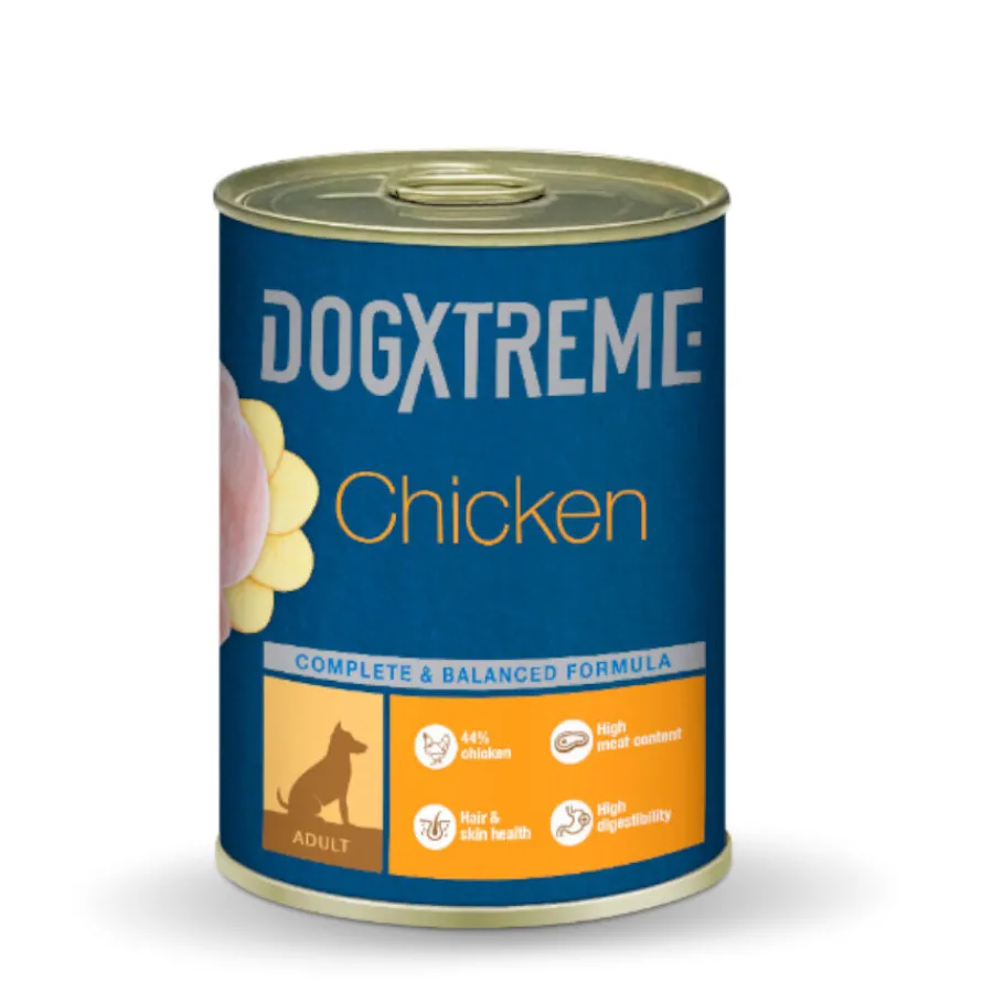 Dogxtreme Adult Pollo lata para perros Outlet