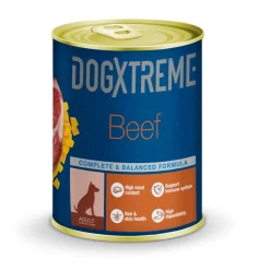 Dogxtreme Adult ternera con calabaza lata para perros Outlet