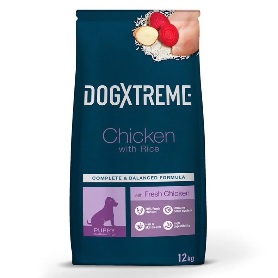 Dogxtreme Puppy Pollo y Arroz pienso