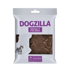 Dogzilla bocaditos de salmón con pescado para perros Sale