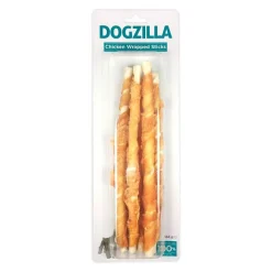Dogzilla Huesos con Pollo enrollado para perros Clearance
