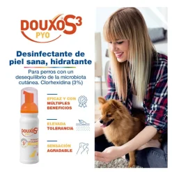 Douxo S3 Pyo Espuma Desinfectante para perros y gatos Online