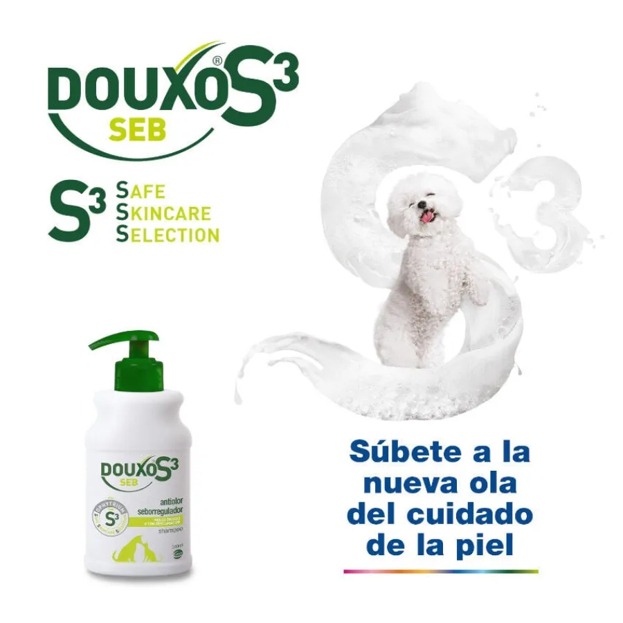 Douxo S3 Seb Champú Piel Grasa para perros y gatos Best