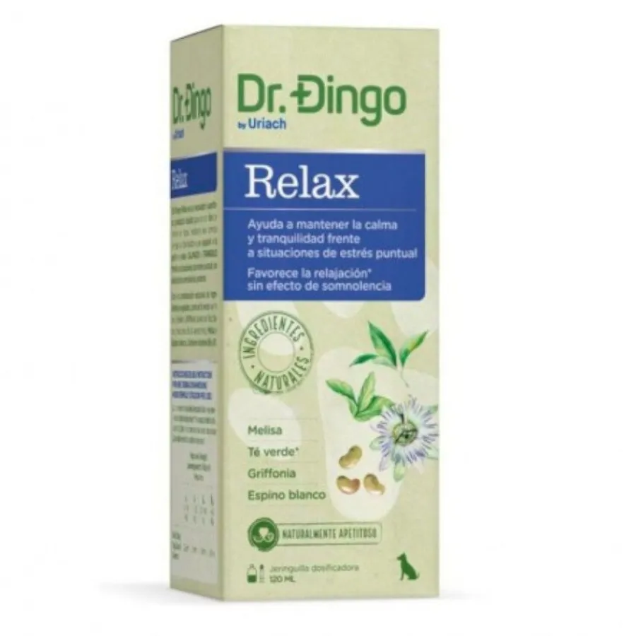 Dr. Dingo Relax Líquido para el Estrés Ocasional del perro Sale