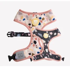 Dukier Arnés Reversible Estampado Terrazo para perros Clearance